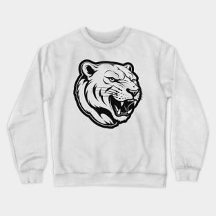 panther black head t-shirt Crewneck Sweatshirt